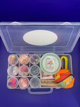 Load image into Gallery viewer, Therapy Busy Box - open box, top down view