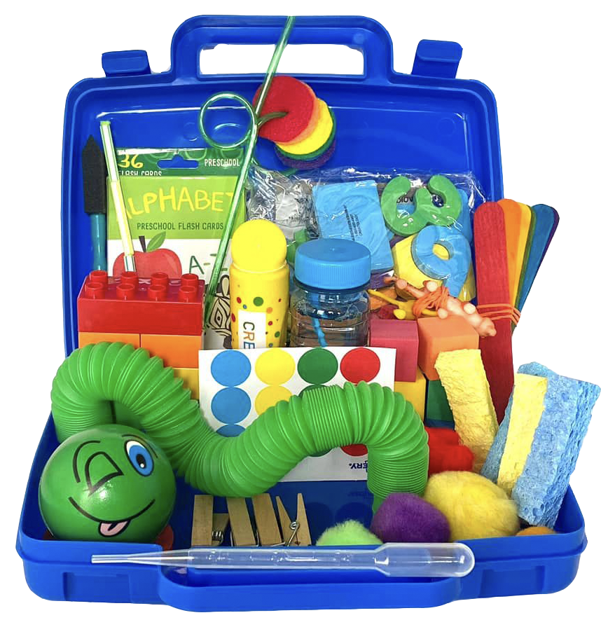 busy toddler tackle box Fine Motor Skills - Therapy Busy Box